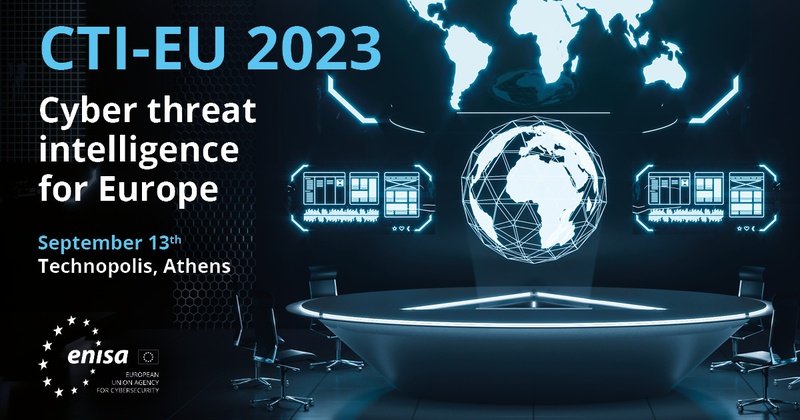 2023 CTI - Conferência da UE promovida pela ENISA