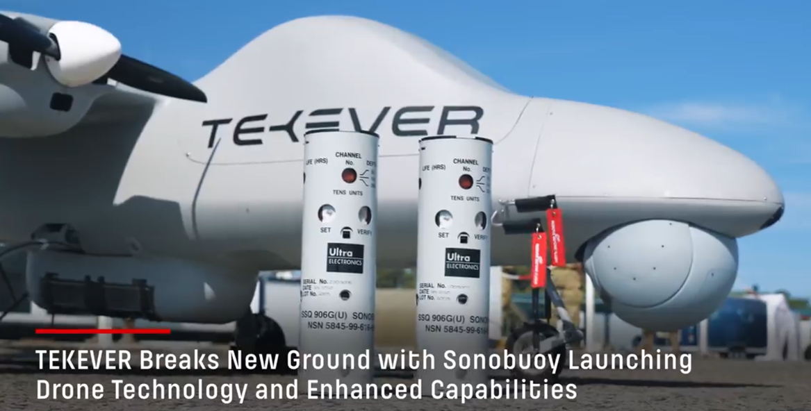 AR5 Tekever Sonobuoy Drone UAV Smart Defence idD Portugal Defence