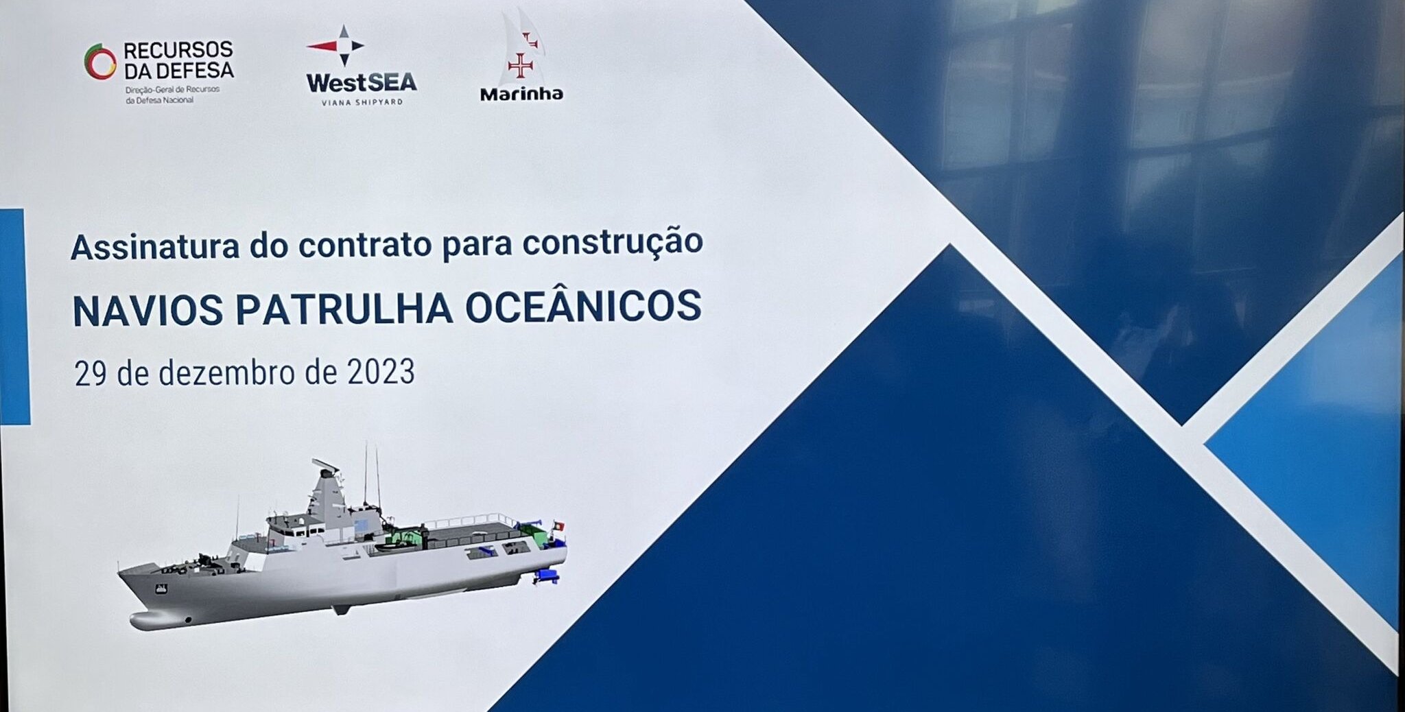 Assinatura contrato NPO Marinha DGRDN West Sea idD Portugal Defence Smart Defence 4