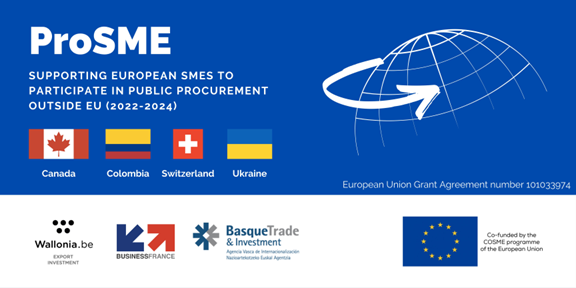 B2B ProSME - Apoiar as PME Europeias na Participação em Contratos Públicos Fora da UE