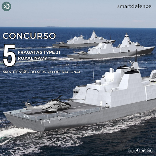 UK F31 Frigates Fragatas Royal Navy Smart Defence